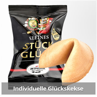 Individuelle Glückskekse mit Werbedruck! 