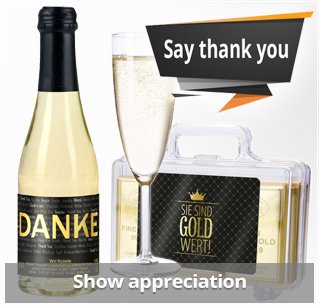 Wertschätzungspäsente - einfach Mal Danke sagen Time to say thank you - with wonderful presents.