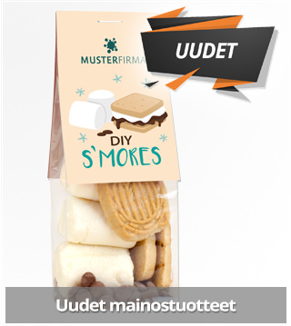 Uudet mainosvälineet 2025. Uudet makeat mainostuotteet yksilöllisellä painatuksella!