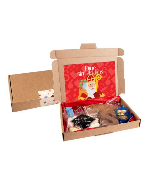 Weihnachtsmailing mit süßer Weihnachtsmischung und doppelseitig bedruckter Weihnachtskarte Variante A5-2