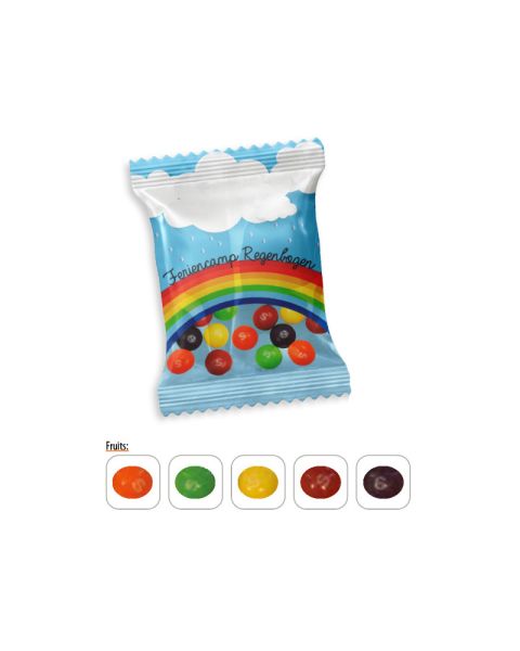 9 g Skittles Fruits in promotional bag with promotional print