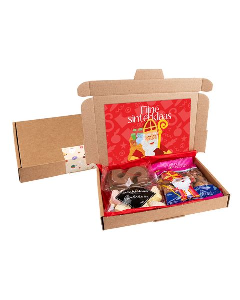 Weihnachtsmailing mit süßer Weihnachtsmischung und doppelseitig bedruckter Weihnachtskarte Variante A5-1