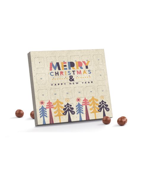 XS Advent calendar grass paper Brandt individually printed