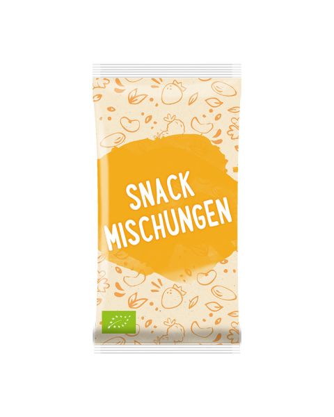 30 g LANDGARTEN Bio Edelnuss Selektion im Papiertütchen mit Werbedruck