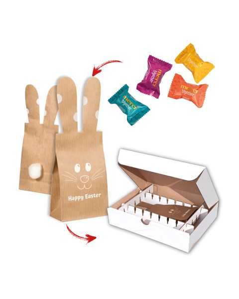 Mailing box Bunny Bag Merci Together with advertising