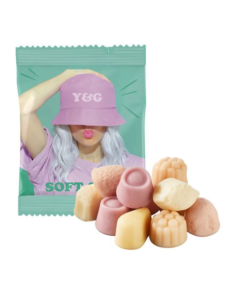 20 g Katjes Yoghurt-Gums im Werbetütchen mit Wunschbedruckung