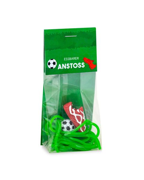 25 g Naschbeutel Essbarer Anstoss mit Werbereiter