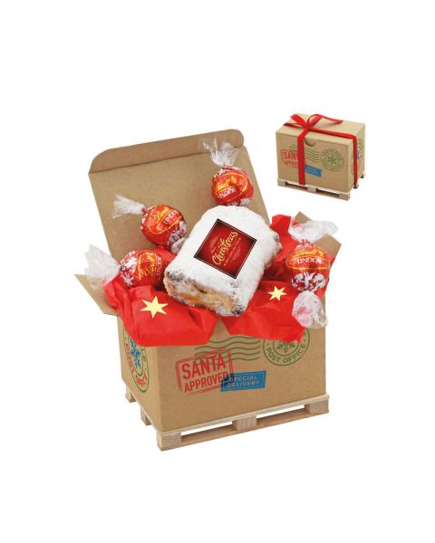 Cargo Box Xmas 1 mit Werbeanbringung