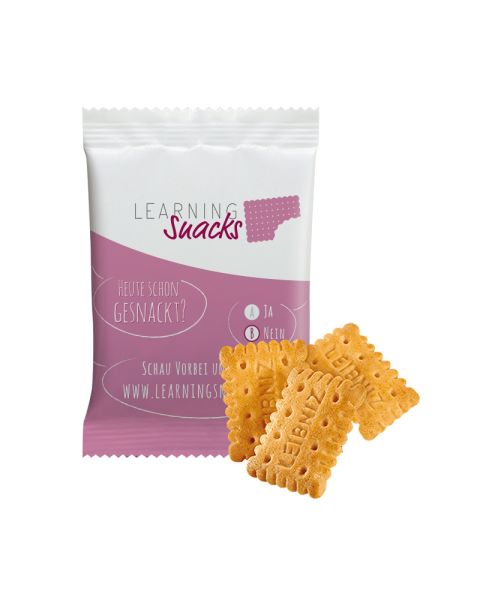 8 g Leibniz Minis in promotional bags with logo print