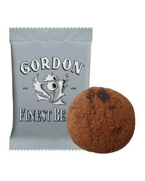 Coffee Cookie Double Choc in flow pack with promotional print