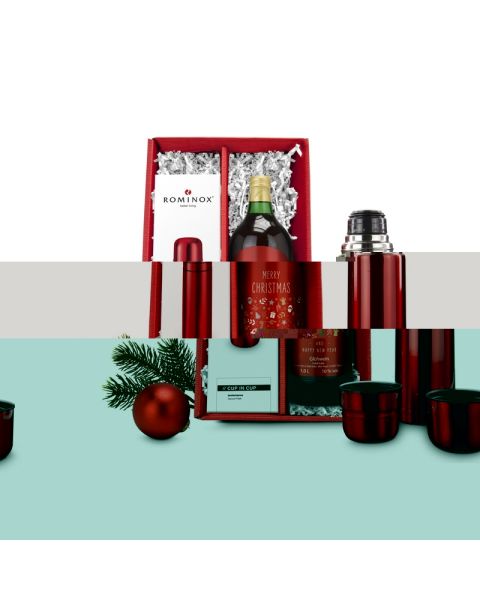 Present red mulled wine scent