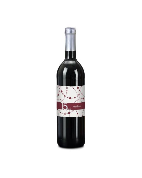 Promotional red wine with promotional print