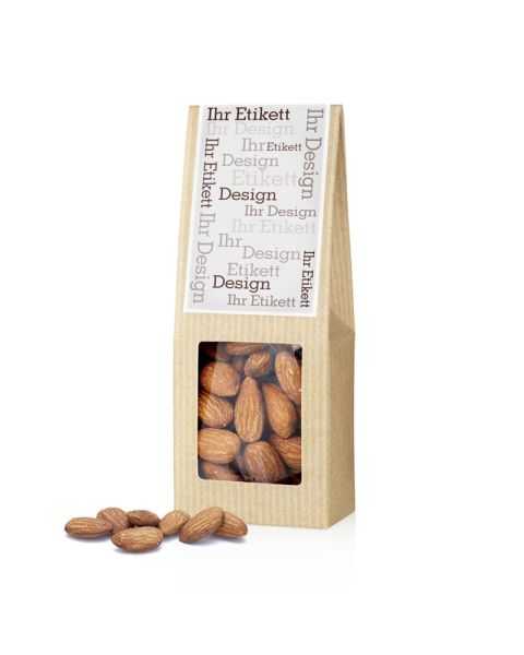 Snacks in der Faltschachtel mit Logodruck
