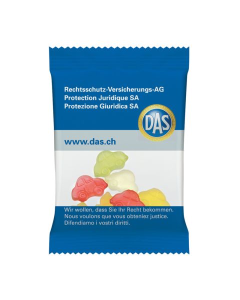 10 g HARIBO Mini Standardformen im Werbetütchen mit Logodruck