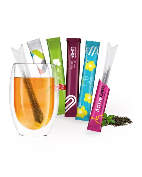 Bio TeaStick im Werbedesign