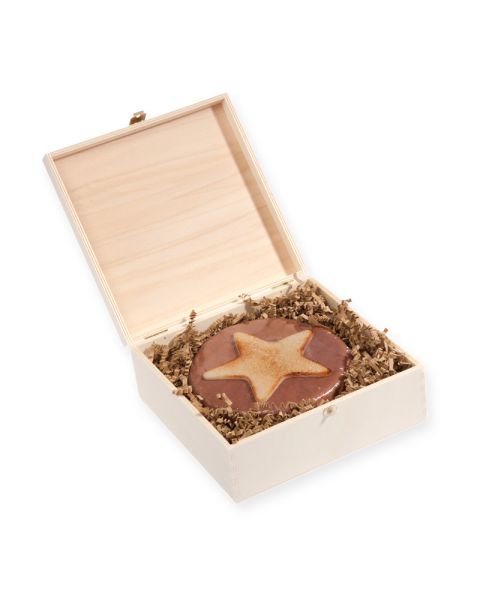 460 g Weihnachtstorte in edler bedruckbarer Holzbox