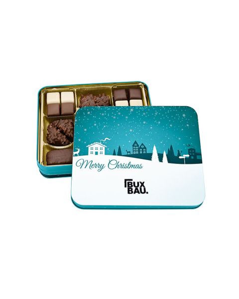 Gift gift tin Merry Christmas in our own design