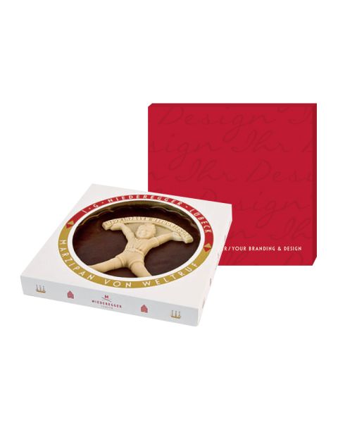 250 g Niederegger Torte mit individuellem Marzipanaufleger
