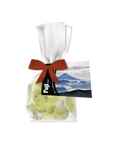 25 g Express wasabi peanuts in flat bags with promotional tag