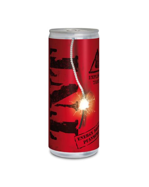 Werbedose Energy Getränk