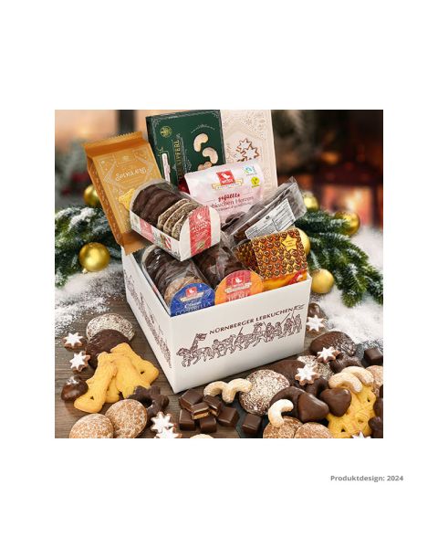 Gift box with Advent atmosphere