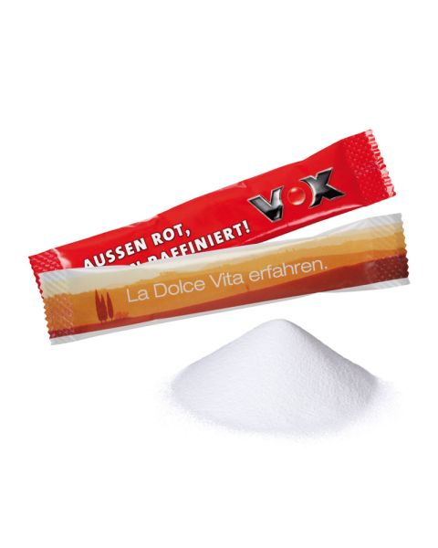 Sugar sticks with logo print