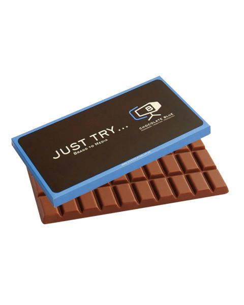 100g Schokolade im Karton