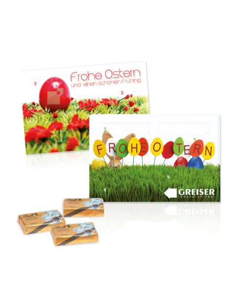 Super mini promotional Easter calendar XXS