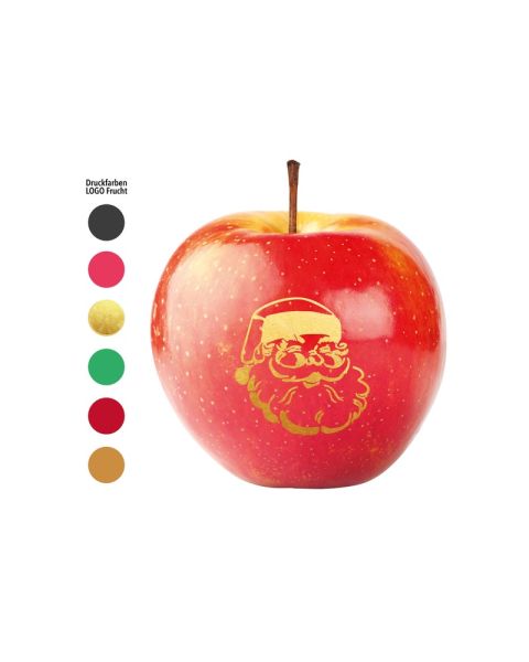 LogoApfel mit Standarddesign mit Nikolaus-Standardesign