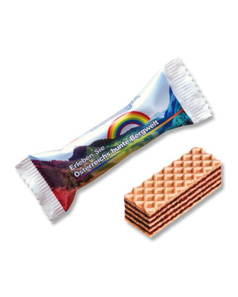 Manner Neapolitaner im Werbetütchen mit Logodruck