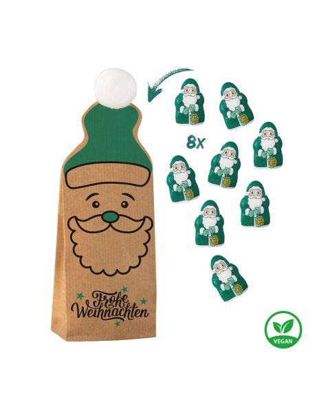 Christmas Bag No. 6 Vegan with advertising