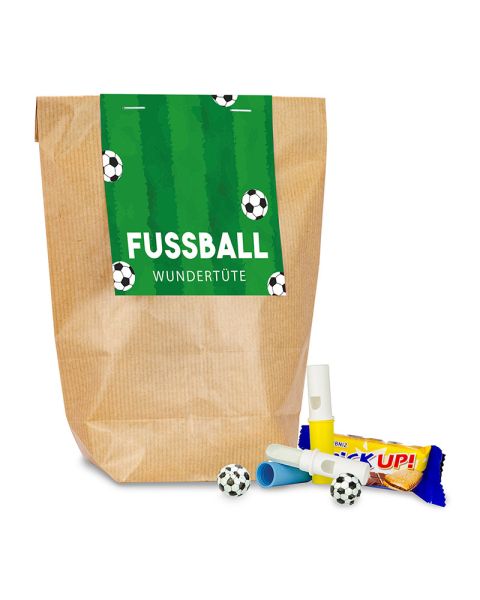 150 g Fussball Wundertüte mit Werbereiter