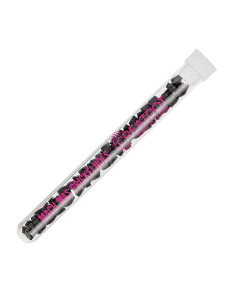 16 g salmiak chips in a test tube with promotional print