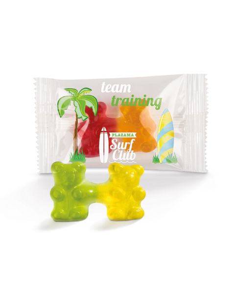 Team gummy bears with logo print