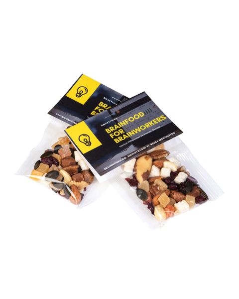 Brainfood im Promotionpack mit Werbereiter