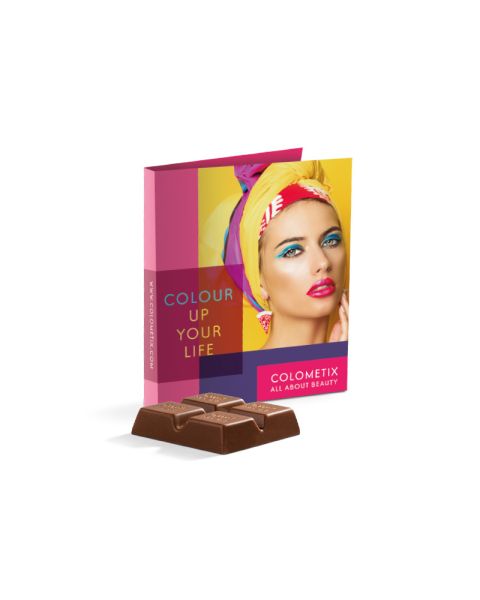 Advertising card Ritter SPORT Midi with logo print