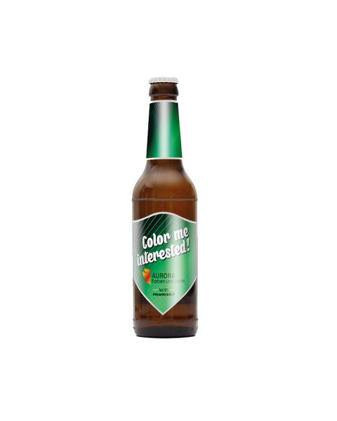 Nordic Pilsner beer with promotional label