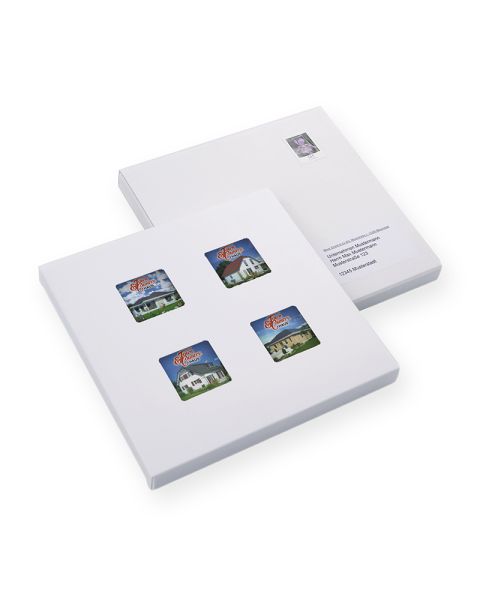 4 er Mailing Plätzchen mit Direktdruck