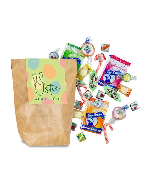 150 g Easter surprise bag with advertising label
