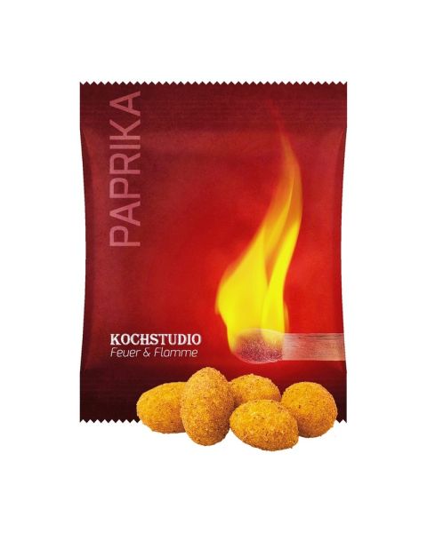 10 g paprika peanuts in promotional bag with promotional print