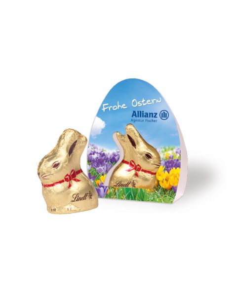 10 g Lindt Easter messengers in printable promotional display