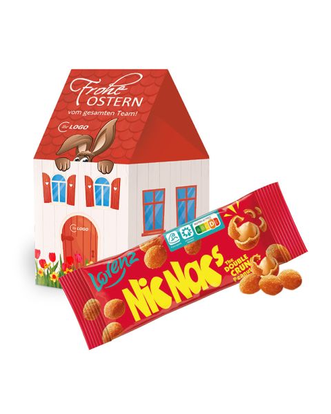3D Easter House Lorenz Nic Nac's with advertising print