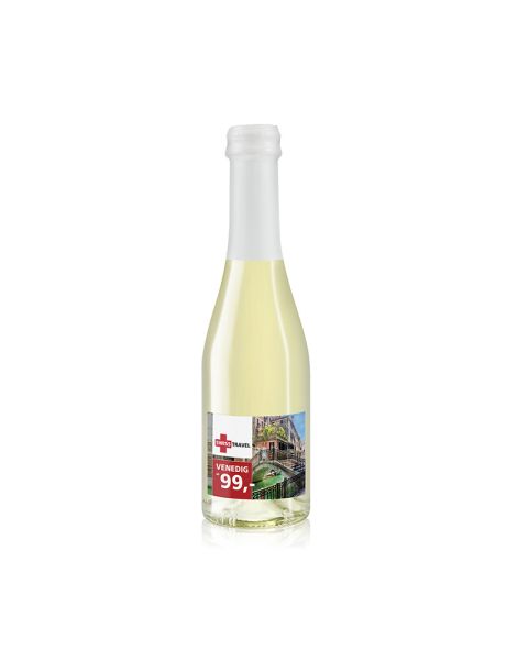 0,2 l Werbe Secco Piccolo mit Werbebedruckung