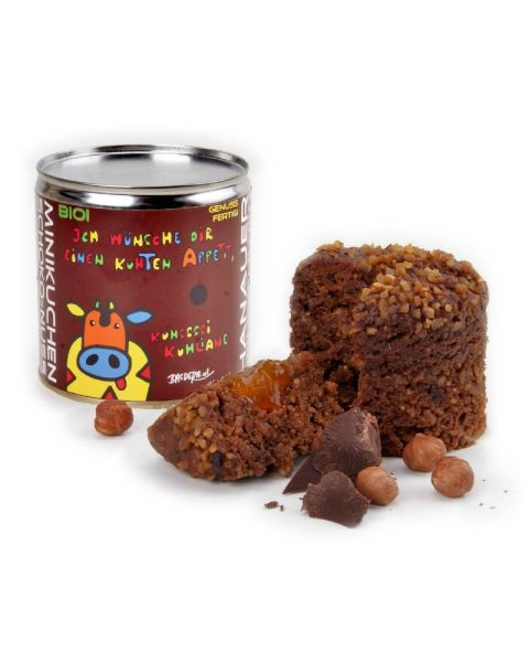 Minikuchen in einer Werbedose B