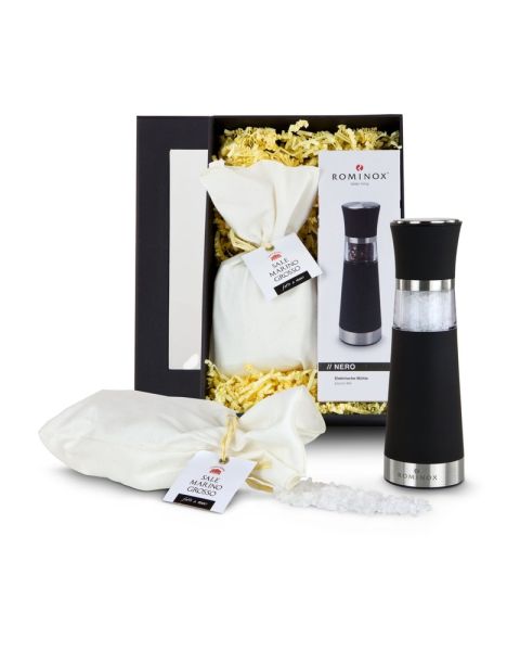 Present XL Large Salt Mill Sale Nero