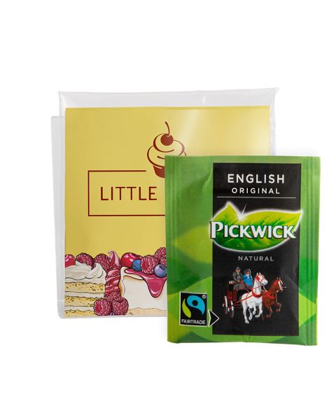 Pickwick English Tea in a bag with printable insert