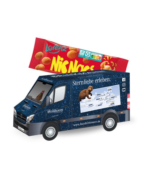 3D Präsent Transporter Lorenz Nic Nac´s mit Werbedruck