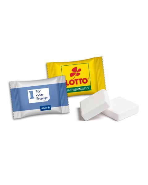 Dextrose cubes in flow packs