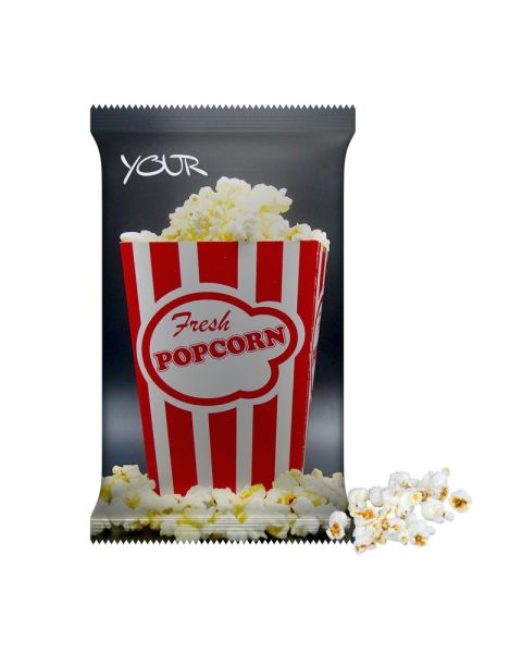 25 g salziges Popcorn im Werbetütchen mit Logodruck