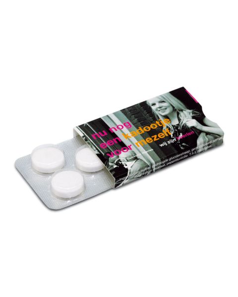 5er Compli´mints Blister mit Logodruck